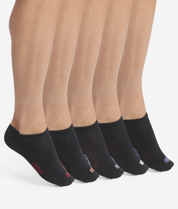 DIM 5er-Pack Socken aus schwarzer Baumwolle  – EcoDIM