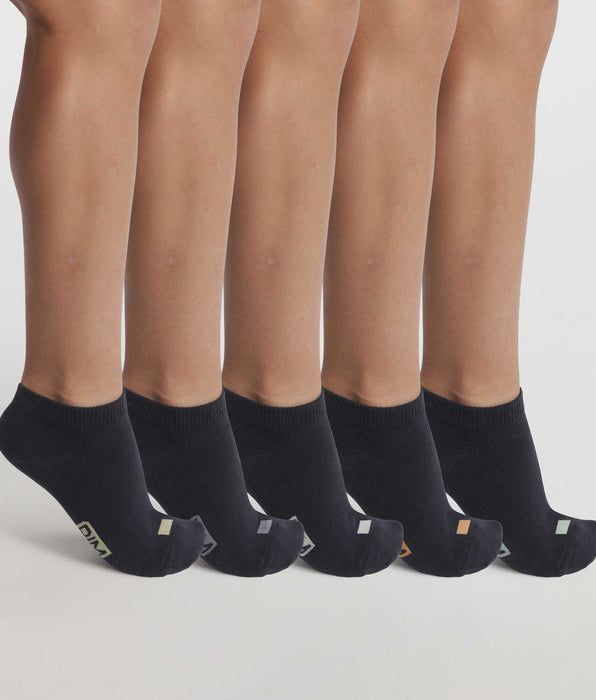 DIM 5er-Pack Unisex-Socken aus marineblauer Baumwolle – EcoDIM