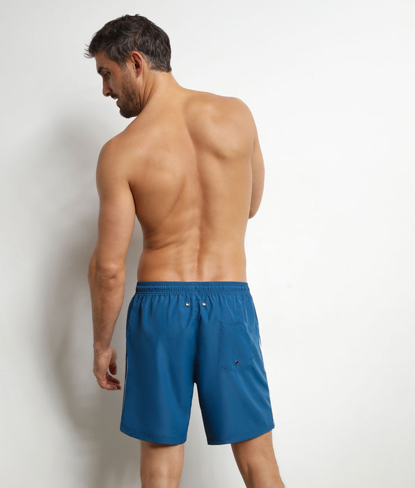 DIM Badehose für Männer Boxershorts Denimblau Dim Swimwear