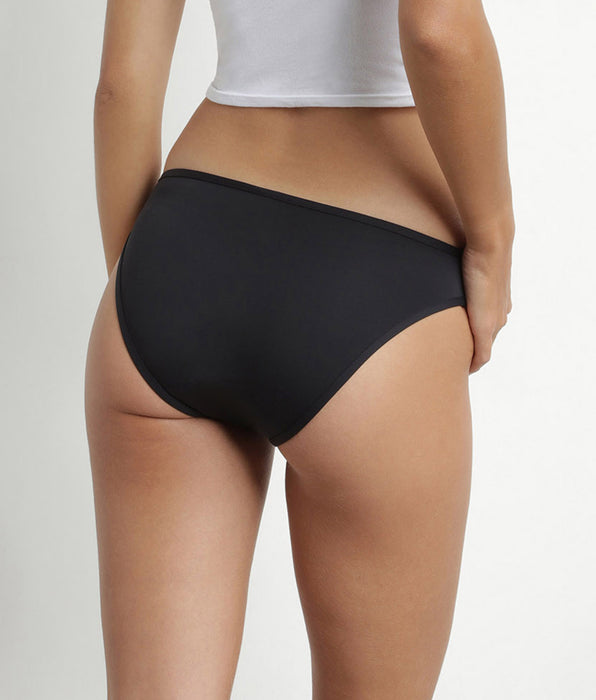DIM Schwarzer Perioden-Bade-Slip - Dim Protect mittelstarke Blutung