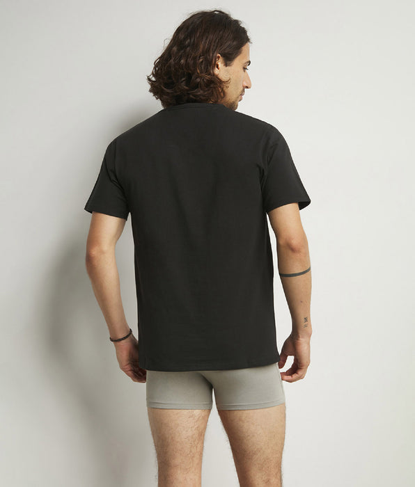 DIM 2er-Pack schwarze T-Shirts mit V-Ausschnitt und Wärmeregulierung - Regul'Activ
