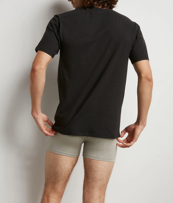 DIM 2er-Pack schwarze T-Shirts mit Rundhals und Wärmeregulierung - Regul'Activ