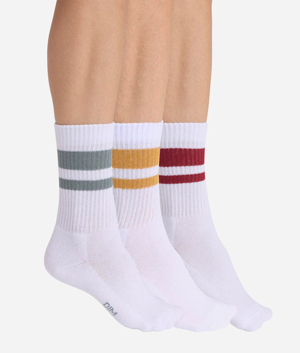 DIM 3er-Pack Unisex-Kindersocken aus EcoDIM-Baumwolle