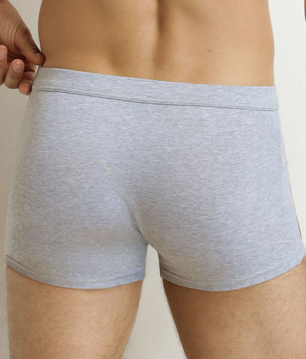 DIM Herren-Boxershorts aschgrau Classic Cotton
