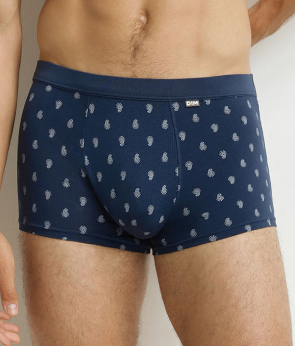 DIM Herren-Boxershorts Schwarz Tropfenmuster Classic Cotton