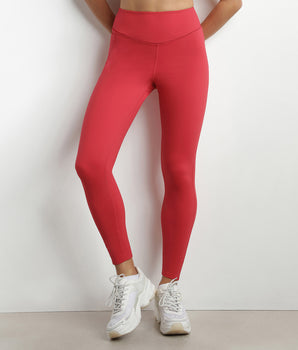 Dim Move Sportleggings für Frauen aus formender Mikrofaser in Rot