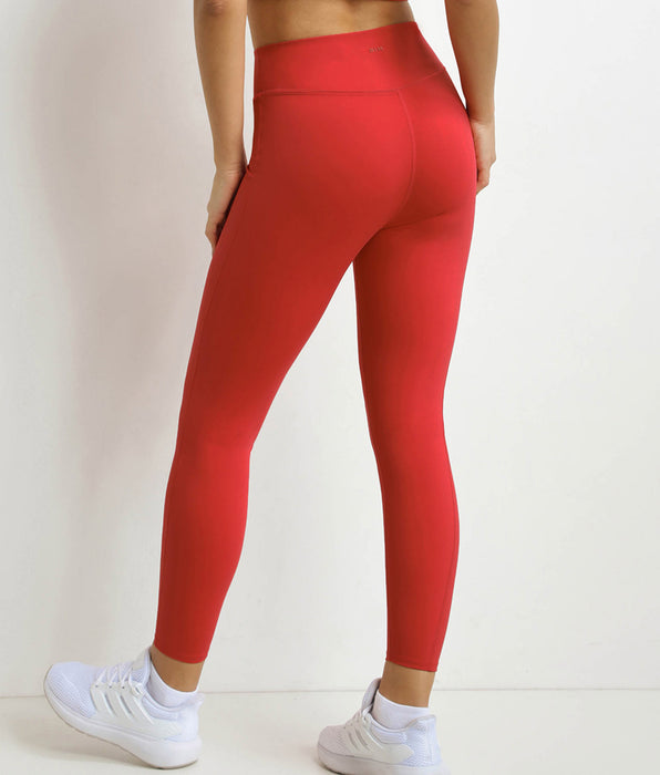 DIM Dim Move Sportleggings für Frauen aus formender Mikrofaser in Rot