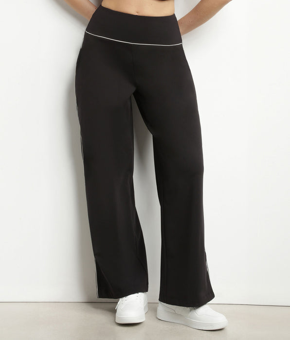 DIM Weite Damen-Sporthose aus Stretch-Jersey Black Dim Move