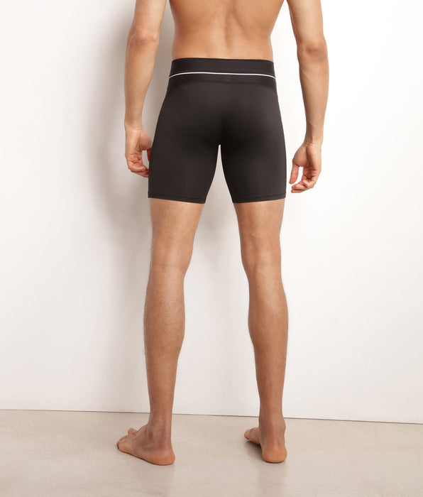 DIM Herren-Boxershorts aus Mikrofaser und Mesh Black Dim Move