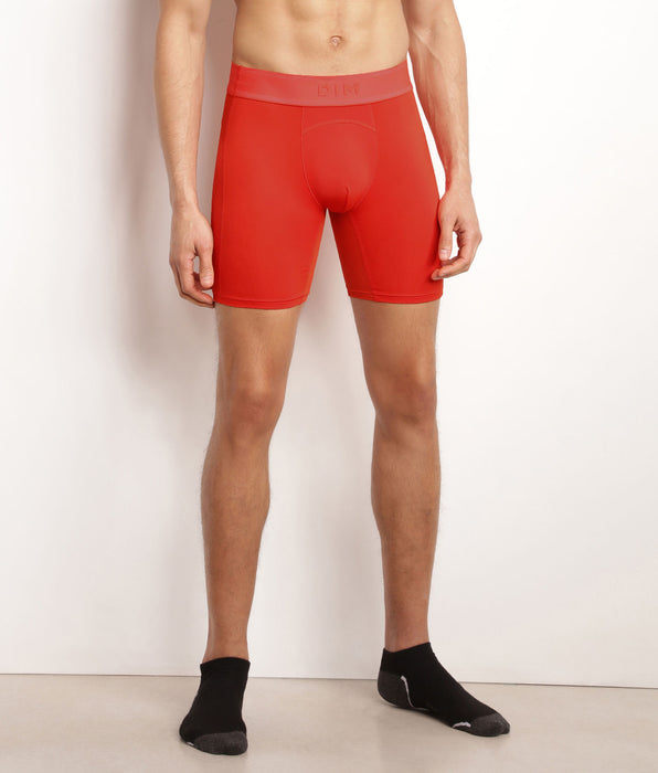 DIM Lange Boxershorts für Männer Orange Dim Move
