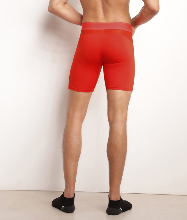 DIM Lange Boxershorts für Männer Orange Dim Move