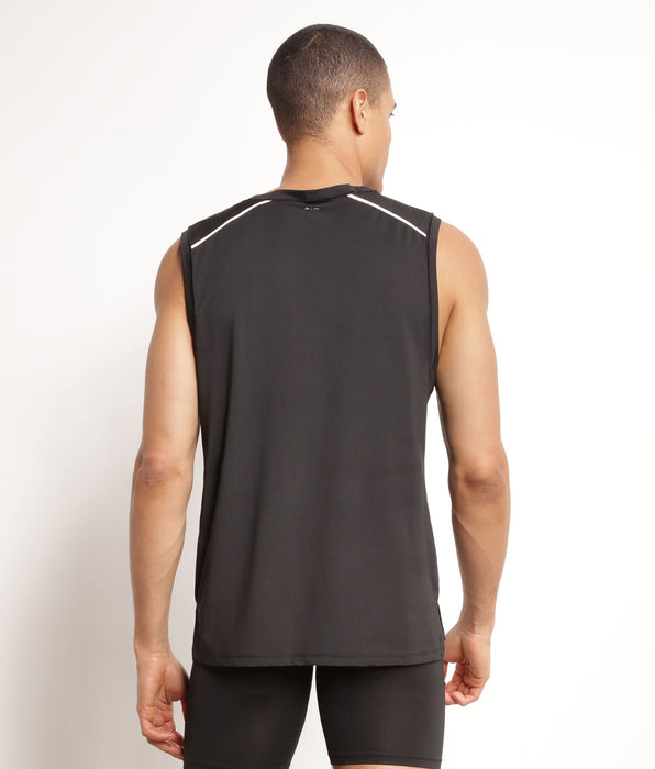 DIM Sport-Tanktop für Herren aus atmungsaktivem Material Black Dim Move
