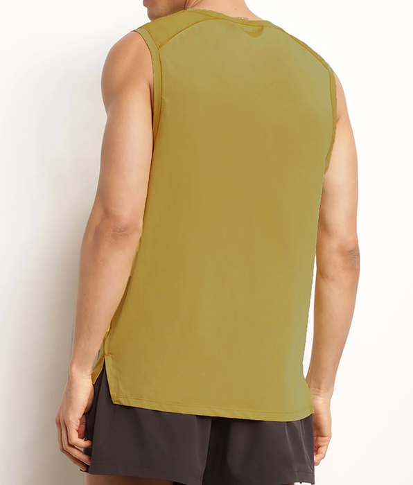 DIM Sport-Tanktop für Herren aus atmungsaktivem Material Olive Dim Move