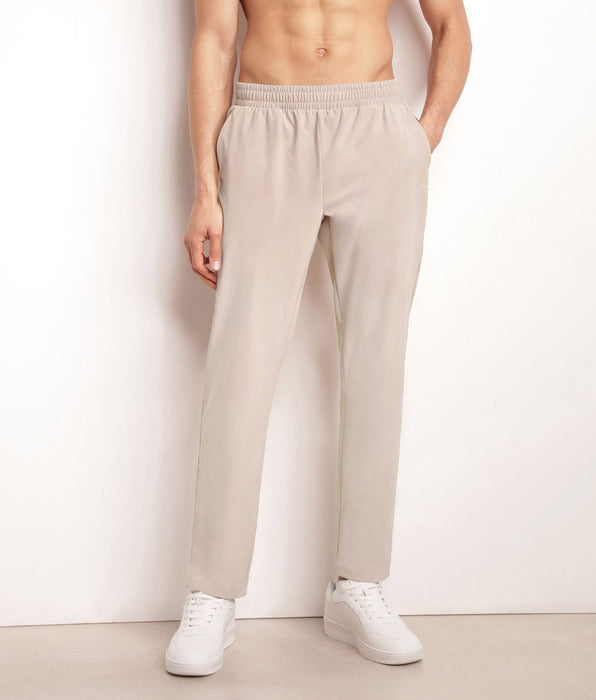 DIM Chino-Sporthose für Herren aus Stretch-Jersey Beige Dim Move