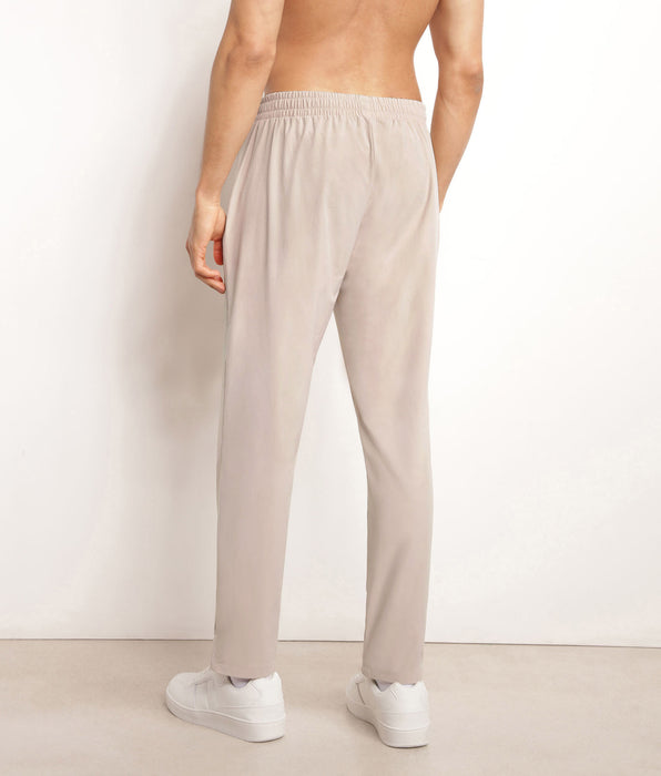 DIM Chino-Sporthose für Herren aus Stretch-Jersey Beige Dim Move