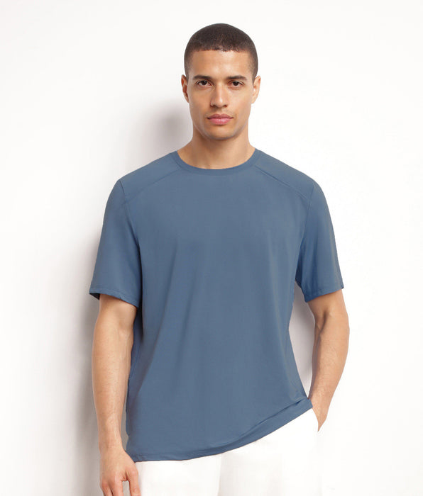 DIM Atmungsaktives Sport-T-Shirt für Herren Blue Jean Dim Move