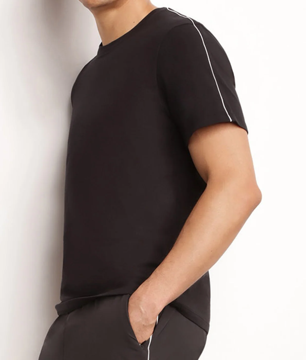 DIM Thermoregulierendes Sport-T-Shirt für Herren aus Jersey Black Dim Move