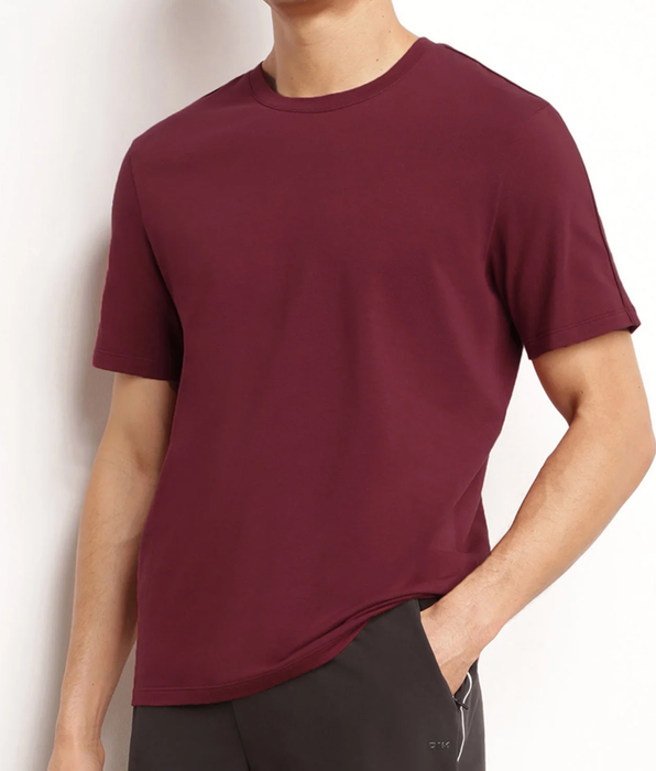 DIM Thermoregulierendes Sport-T-Shirt für Herren aus Bordeaux-Dim-Move-Jersey