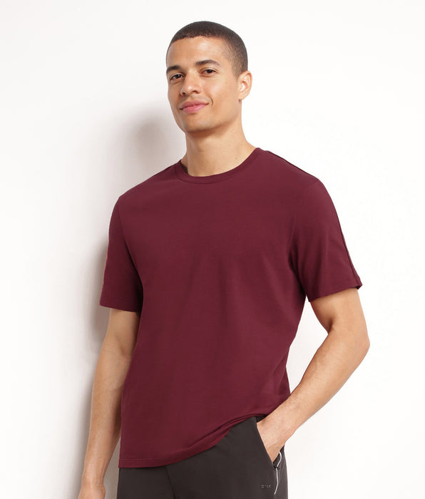 DIM Thermoregulierendes Sport-T-Shirt für Herren aus Bordeaux-Dim-Move-Jersey