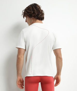 Dim Move thermoregulierendes Sport-T-Shirt für Herren aus Jersey in Rot