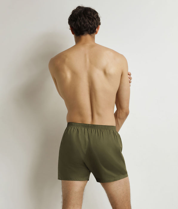 DIM Herren-Unterhose Grün Tennis Baumwolle Stretch
