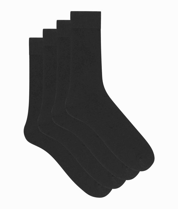 DIM 2-Paar-Set schwarze Herren-Socken Thermo