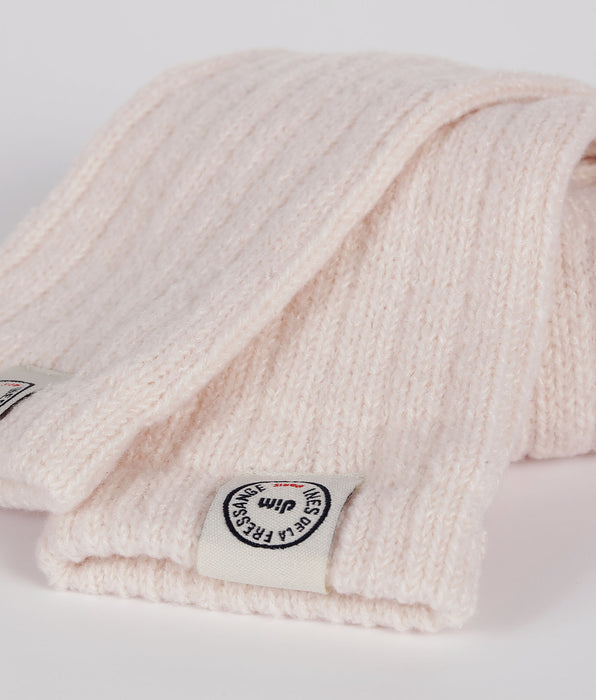 DIM Socken für Frauen Rosa gerippt Dim x Ines de La Fressange