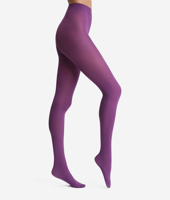 DIM Violette opake 50D Strumpfhose Dim x Ines de la Fressange