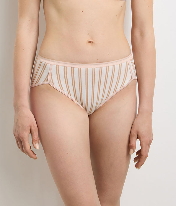 DIM 3er-Pack Shortys mit Ziergummiband in Blütenblau von Dim x Ines de la Fressange