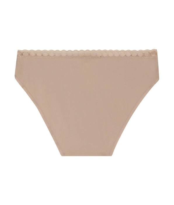 DIM Mädchenhöschen aus Mikrofaser und Spitze Nude Daily