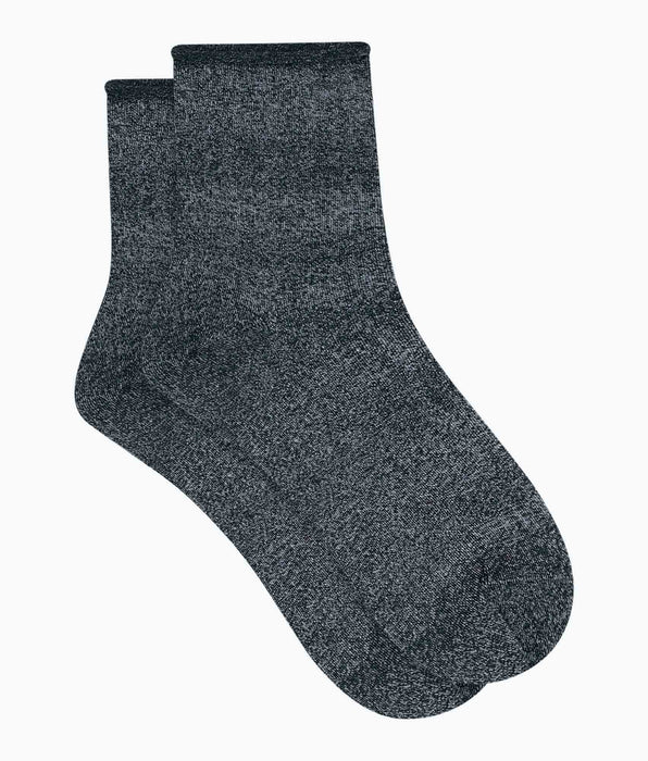 DIM Damen-Socken aus schwarzem Lurex von Dim Mode
