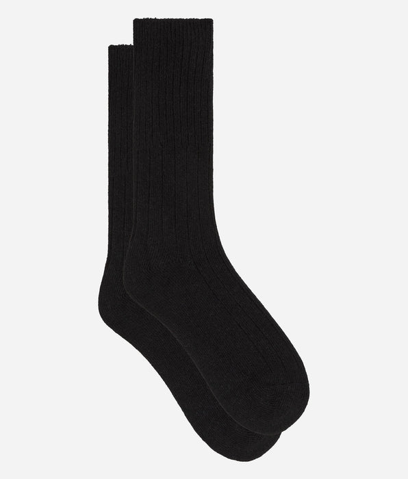 DIM Warme Damensocken in Schwarz