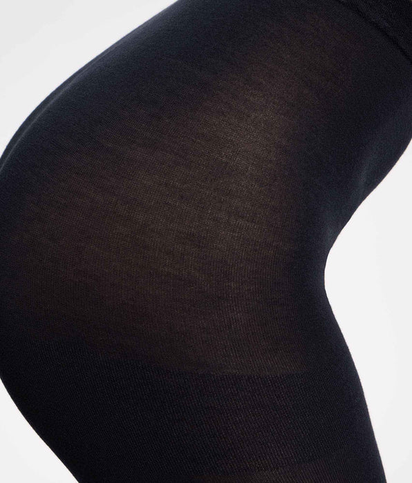 DIM Warme Strumpfhose mit Wolloptik, schwarz, 115D Thermo