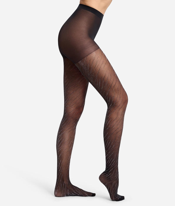 DIM Fantasie-Strumpfhose Nocturne schwarz Style