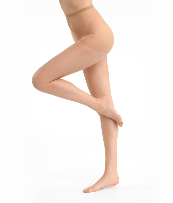 DIM Bernsteinfarbene ultra-transparente Strumpfhose 15D - DIM Mes Essentiels