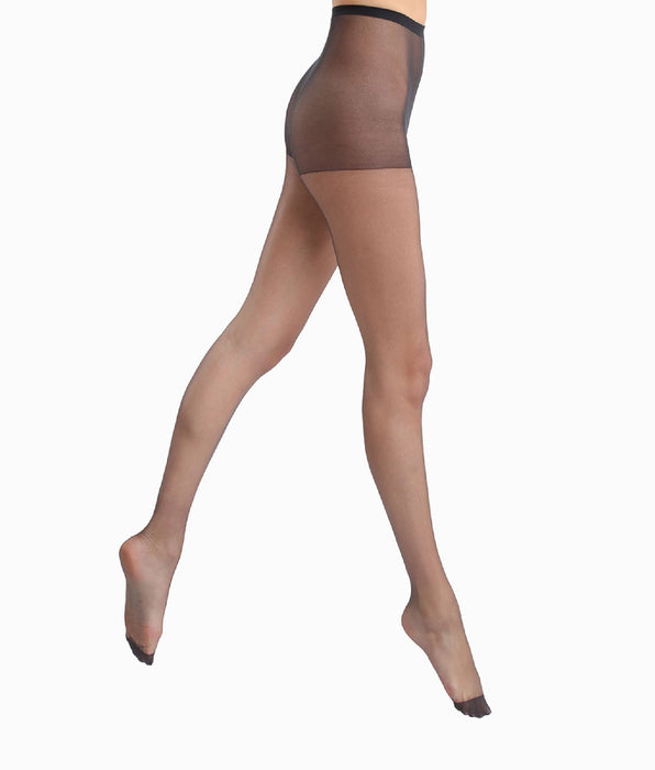 DIM Schwarze ultra-transparente Strumpfhose 15D - DIM Mes Essentiels