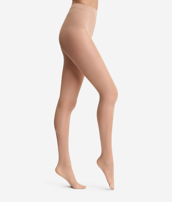 DIM Dunkle Strumpfhose mit Bauch-weg-Effekt 25D - Diam’s Ventre Plat