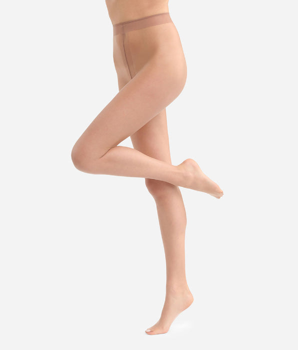 DIM Braune bräunende Strumpfhose mit natürlichem Finish 17D - Teint de Soleil