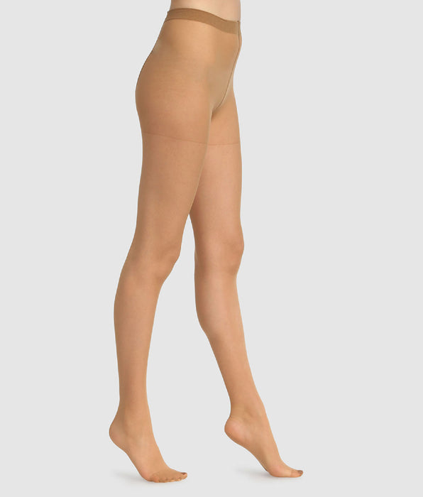 DIM Ultra-transparente Strumpfhose 15D in Bernstein - DIM Mes Essentiels