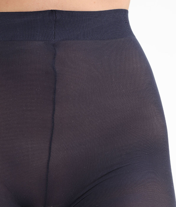 DIM Marineblaue blickdichte Strumpfhose 50D in matter Optik