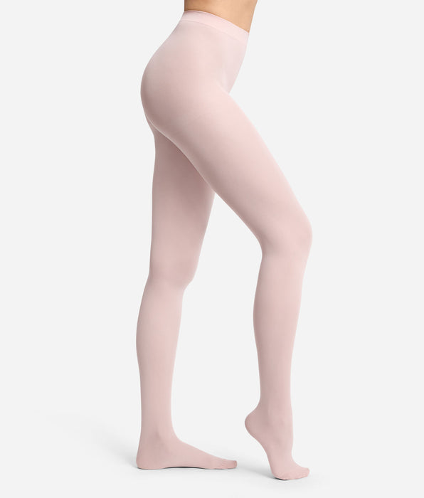 DIM Strumpfhose mit Komfortbund in Ballettrosa, 50D, blickdicht, samtig