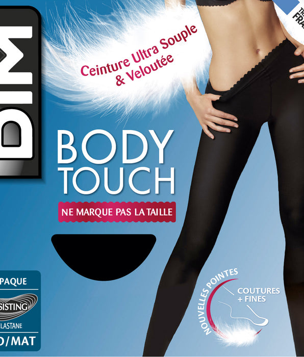 DIM Schwarze blickdichte Strumpfhose 40D - Body Touch