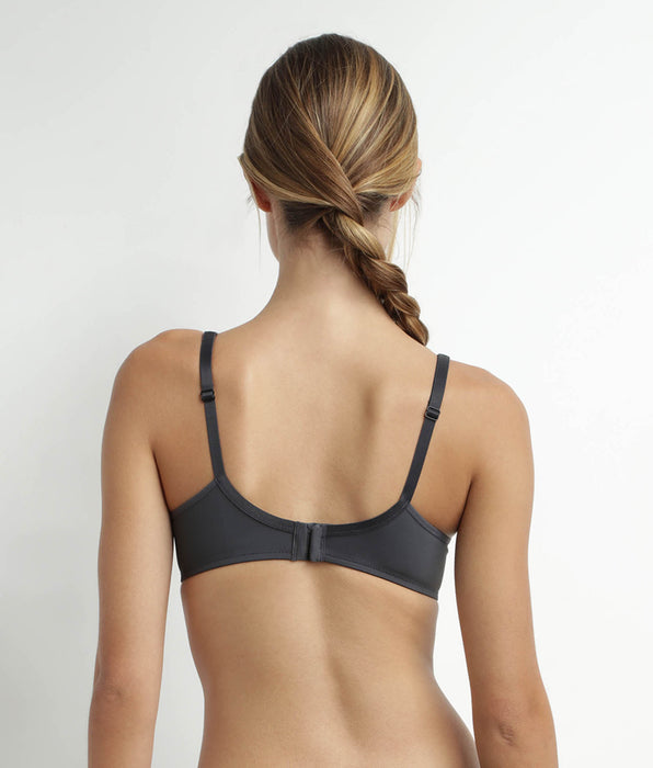 DIM Grauer Bügel–BH mit Tülleinsätze – Generous