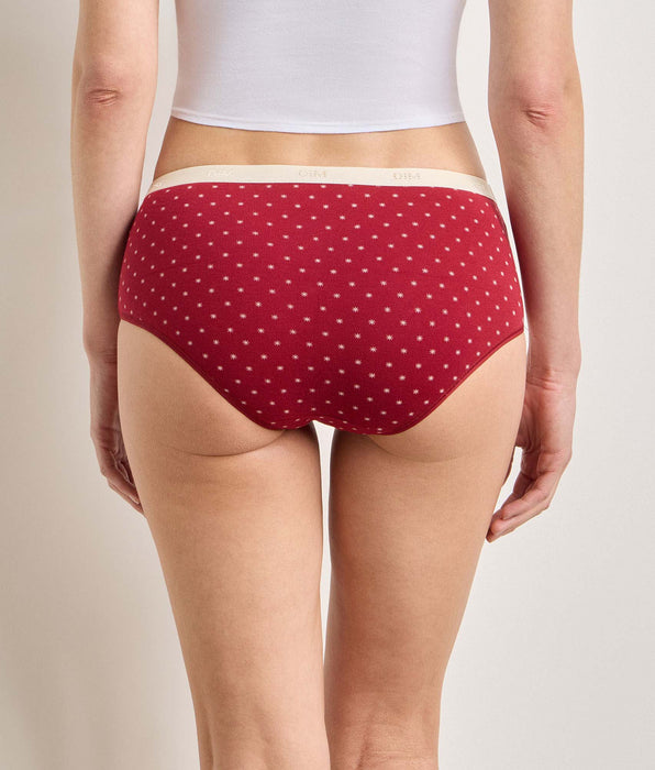 DIM 5er-Pack Shortys „Les Pockets Coton“ in Schneebraun