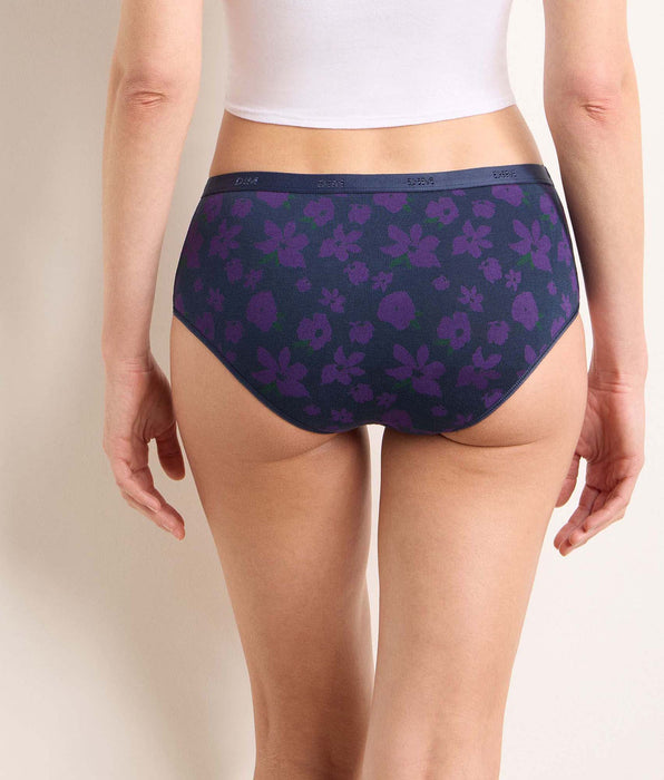DIM 3er-Pack floral-schicke Les Pockets Coton-Shorts