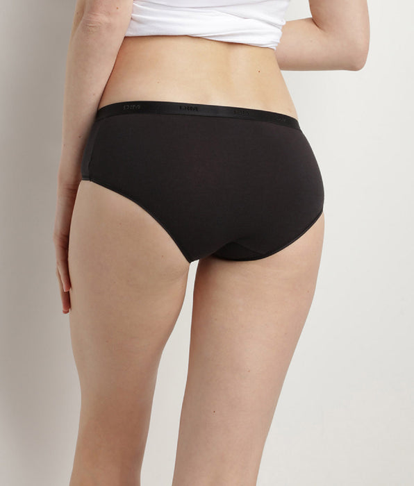 DIM 5er-Pack Hipster in Schwarz/Weiß/Hautfarben/Grau - Pockets EcoDIM