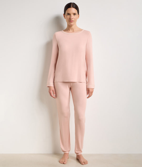 DIM Jogginghose in Puderrosa „Soft Blush“