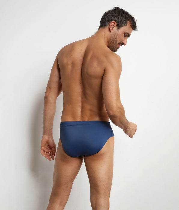 DIM Badehose für Herren Slip Blau Denim Dim Swimwear
