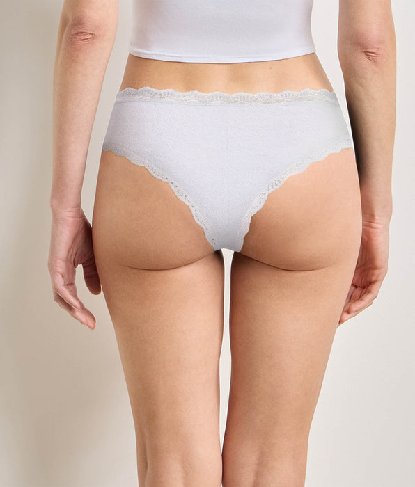 DIM 2er-Pack aschgraue Slips Daily Coton Dentelle