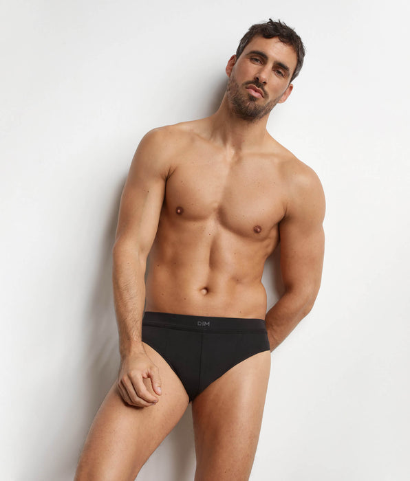 DIM Herren-Slip aus Modal-Baumwolle Schwarz Dim Gentleman
